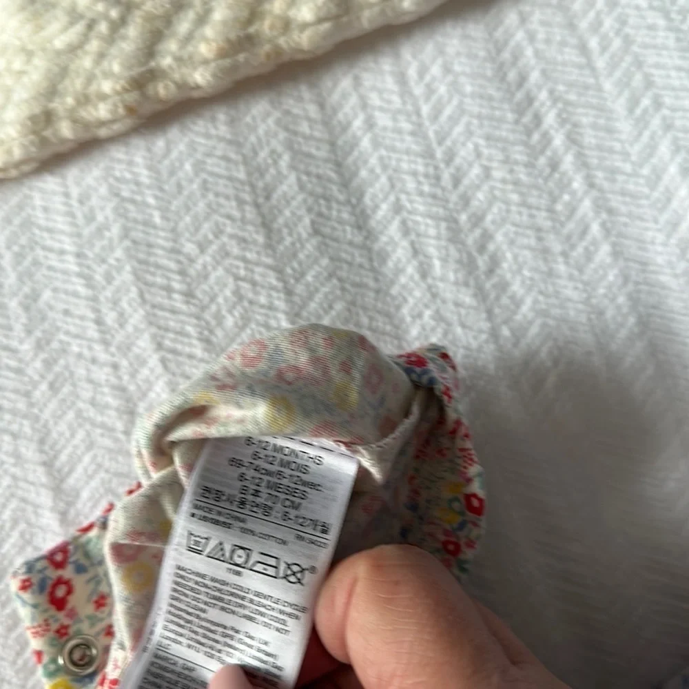 Baby Gap Floral Romper NWT 6-12 Months